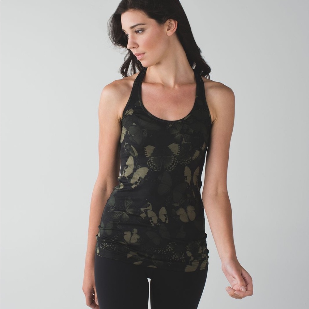 Lululemon Cool Racerback - Biggie So Fly Butterfly